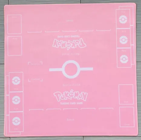 Takara Tomy PTCG аксессуары Pokemon Playmat карточная настольная игра Duet Battle Arean розовый