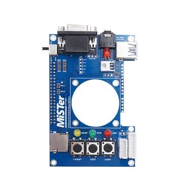 

Terasic DE10-Nano accessories Mister FPGA IO Board Set HUB USB Extender Analog QX2A