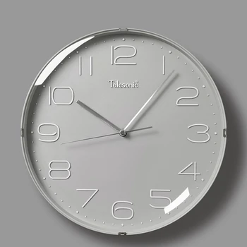 

Minimalist Digital Wall Clock Modern Design Silent Japanese Kitchen Wall Clock Living Room Simple Quartz Reloj Mural WB50WC