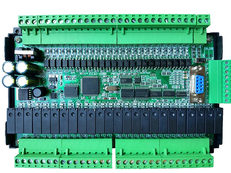 

FX3U-48MR PLC, высокоскоростной промышленный контрольный щит, программируемый контроллер