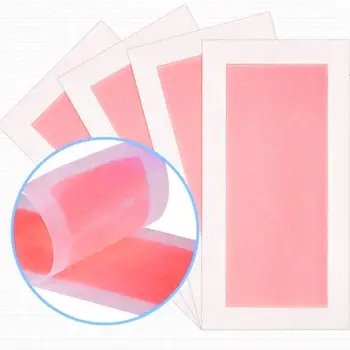 

10 sheets Summer New Professional Hair Removal Double Paper Cold Face For Leg Removal Sided Strips Hair Body Wax X7M6