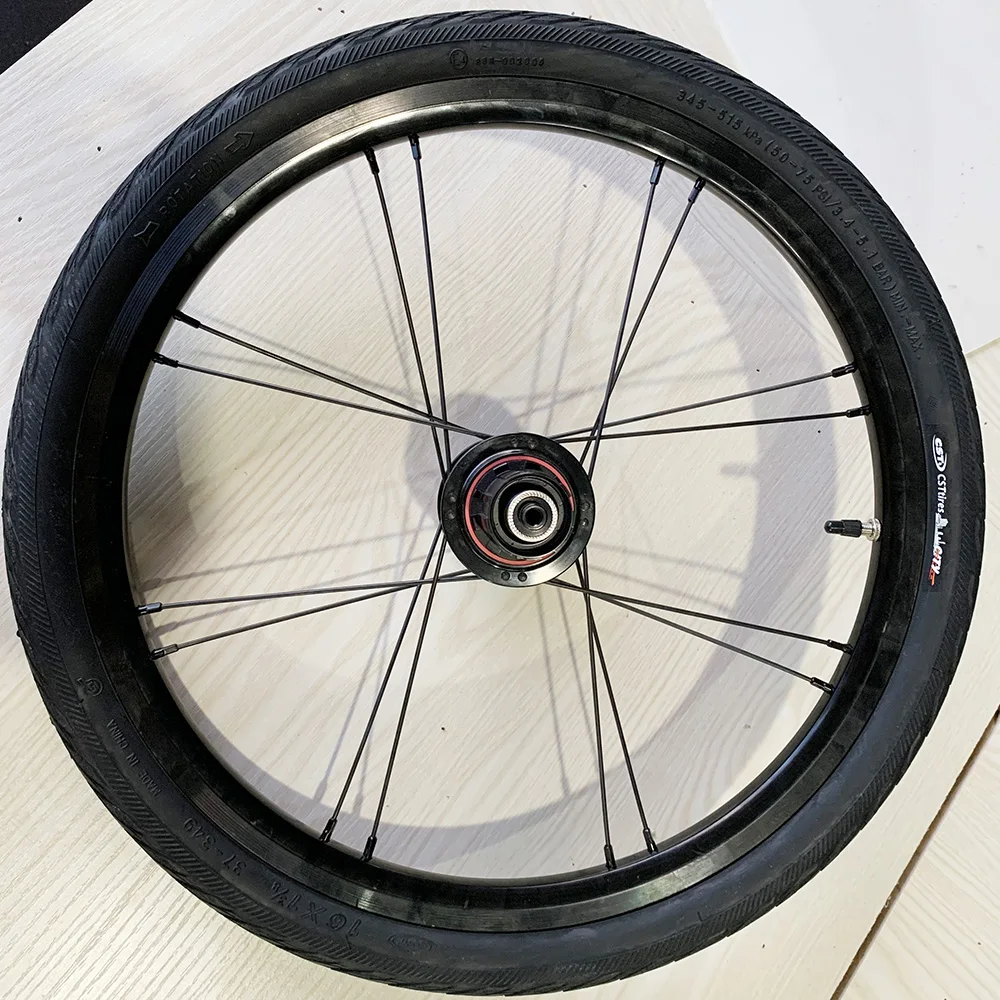 自転車 フロントホイール ブロンプトン 16×1-3/8 自転車 フロントホイール ブロンプトン 16×1-3/8