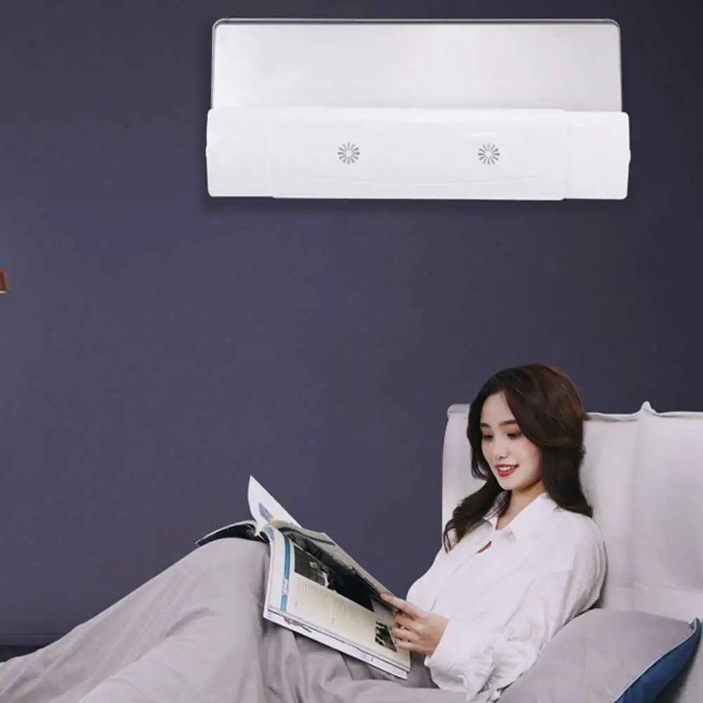 Dropshipping Adjustable Telescopic Air Conditioner Deflector Wind Shield Anti-direct Blow Air Conditioning Cover P666
