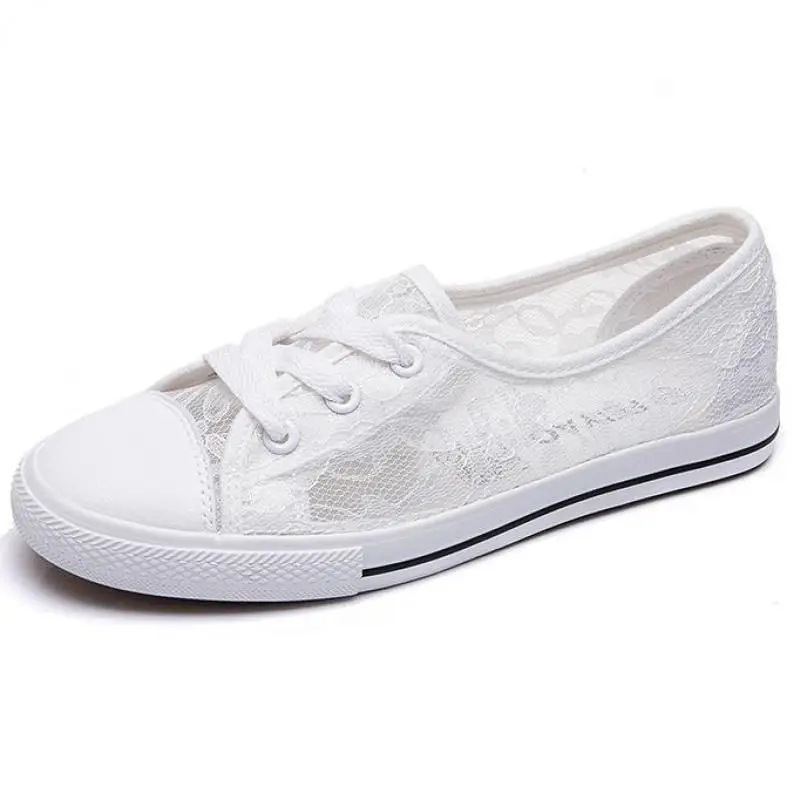 Mesh Sneakers Tennis-Shoe White Breathable Summer Woman Training Outdoor