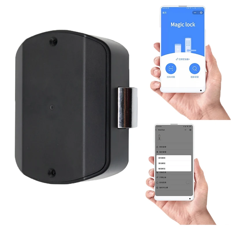 

Smart Drawer Cabinet Lock Bluetooth APP Unlock Sensor Door Lock Cabinet Lock