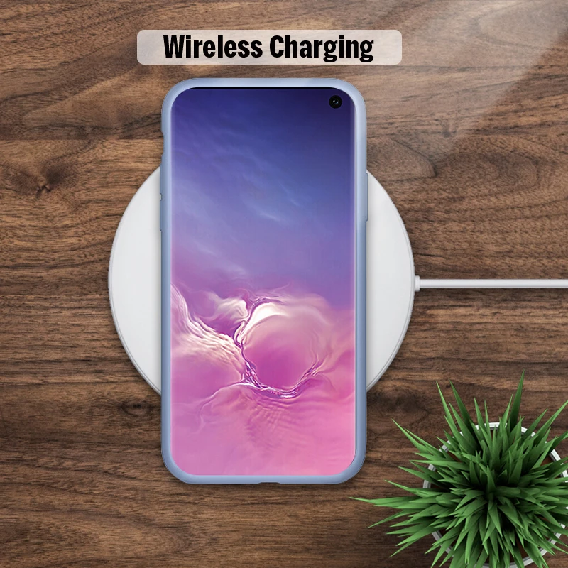 1000Pieces Liquid Silicone Protective Cover For Samsung Galaxy S10 5G S10E S9 Plus S8 Note 10 Pro 9 8 A750 Candy Color Back Case