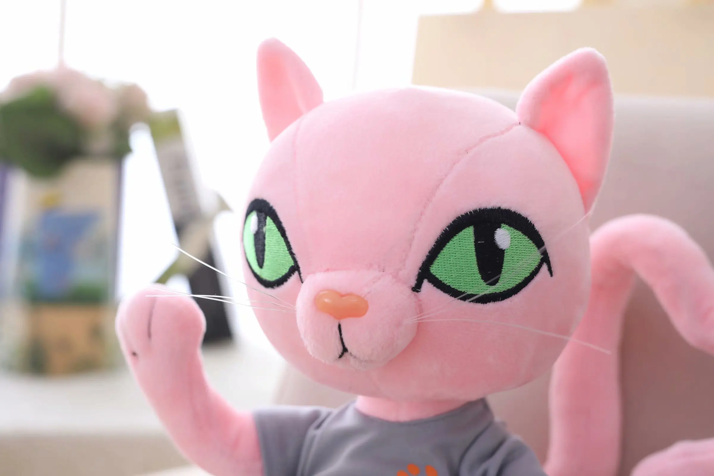 30/40CM Kawaii Genius Cats Plush Toys Stuffed Animals Cute Fluffy Cat Dolls Soft Kids Toys Children Birthday Present Xmas Gifts