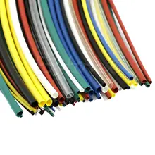 70 шт ассортимент 2:1 термоусадочные трубки обмотки провода кабель 5 размер