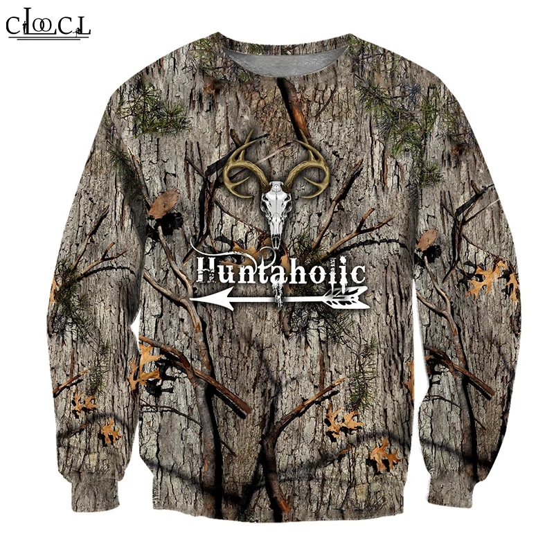 

CLOOCL Newest Popular Animal Deer Hunting 3D Print Men Women Sweatshirt Fashion Outerwear Harajuku Tracksuit Tops Drop Shipping