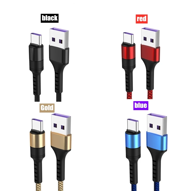 Type-C 5A кабель USB для быстрой зарядки и быстрой синхронизации данных для 3A IOS iPhone Android микро USB смартфон шнур 5ACable