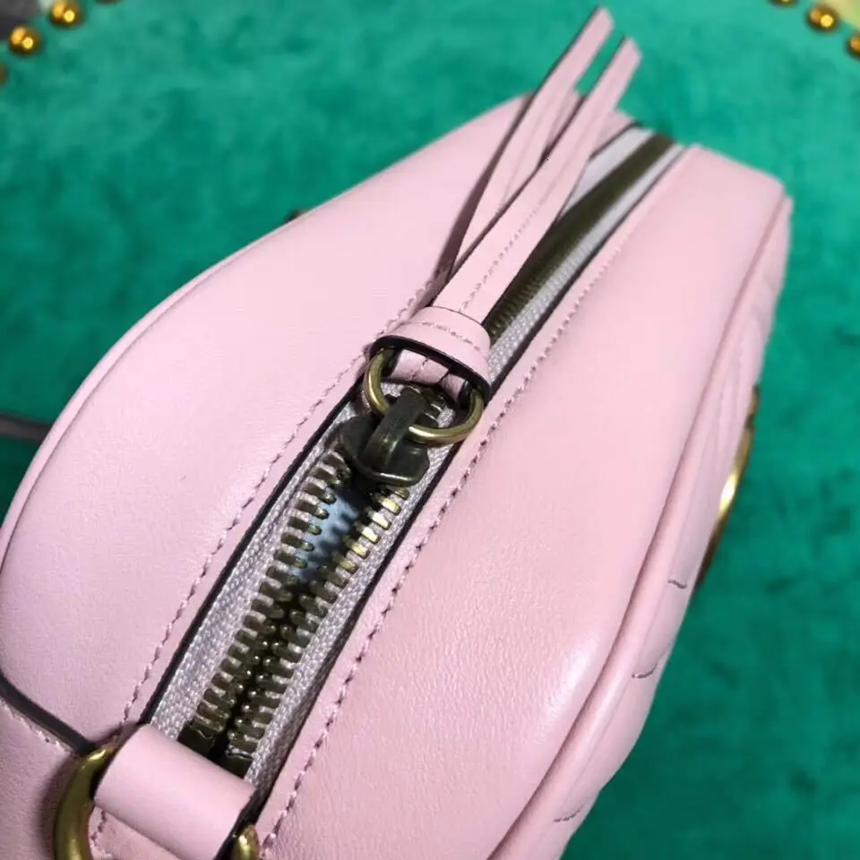 Pink Весной года новая сумка из овечьей кожи для женщин и кожаная сумка через плечо для дизайнеров досуга - Цвет: Pink