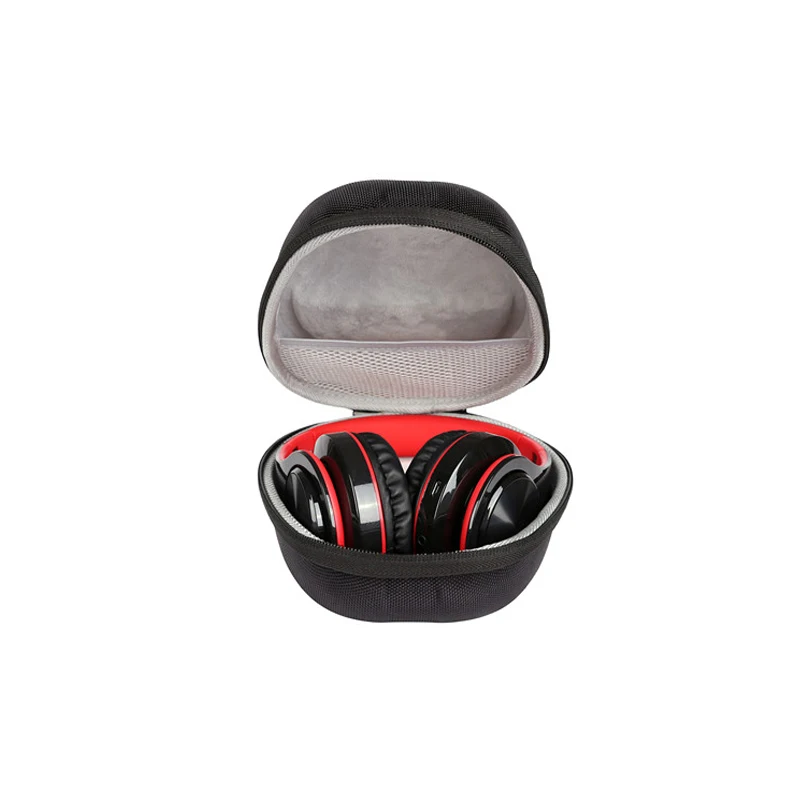 

2019 New Earphone Box Black Headset Portable Package Bag EVA Headphone Case Shockproof and Compression resistance Handsfree Bag