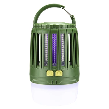 

2 in1 LED USB Solar power Mosquito Killer Lamp Portable Outdoor Camping COB LED Waterproof Mosquito Trap Killer Light