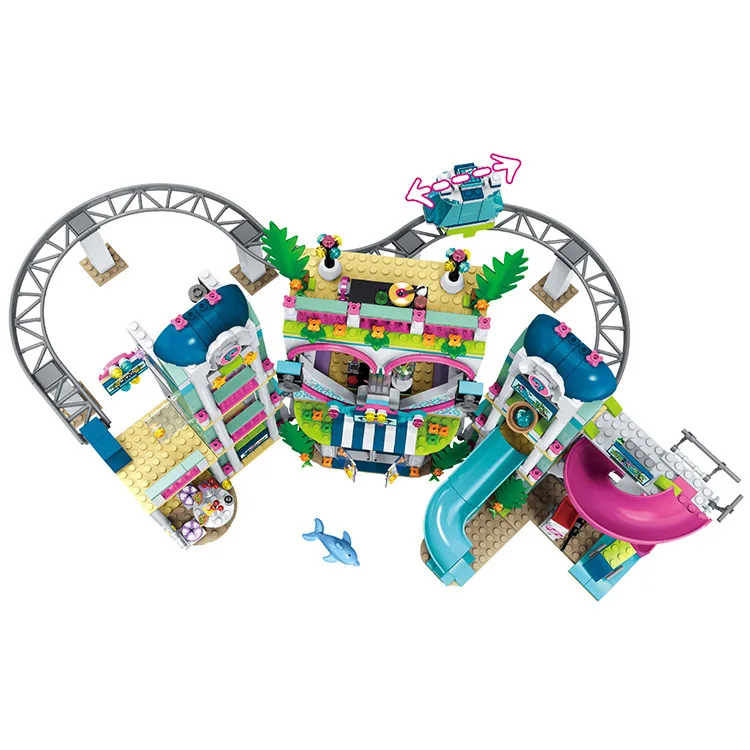 

Double Elephant 3018 GIRL'S Series 41347 Heartlake Resort Sy1155 Bo 11035 Building Blocks Compatible 37086