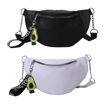 

Casual one-shoulder diagonal chest bag avocado pendant pocketCasual Leather Bolsas Feminina Mujer Sac A Main
