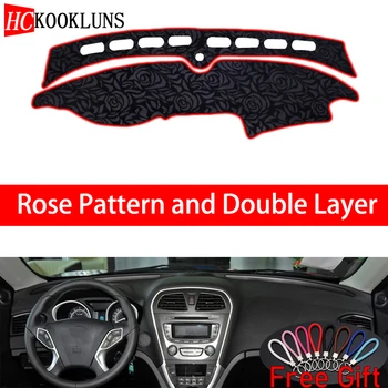 

Rose Pattern For GAC Trumpchi GS5 SUPER 2012 2013-2016 Dashboard Cover Car Stickers Car Decoration Car Accessories Car Decals