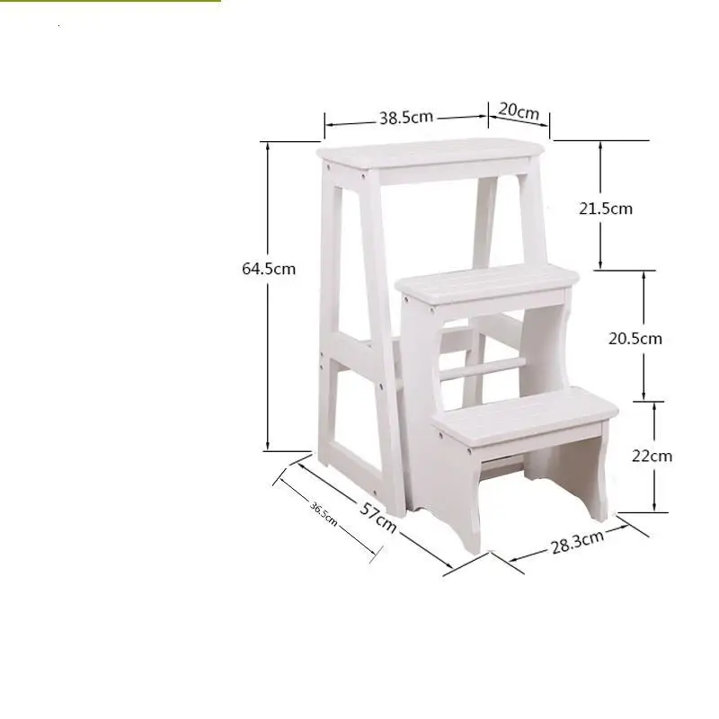 Number 7 Escalera Marchepied Pliant кухонный складной Escalon Plegable Dobravel Echelle Bois стул стремянка Merdiven лестница ступенька табурет - Цвет: Number 7