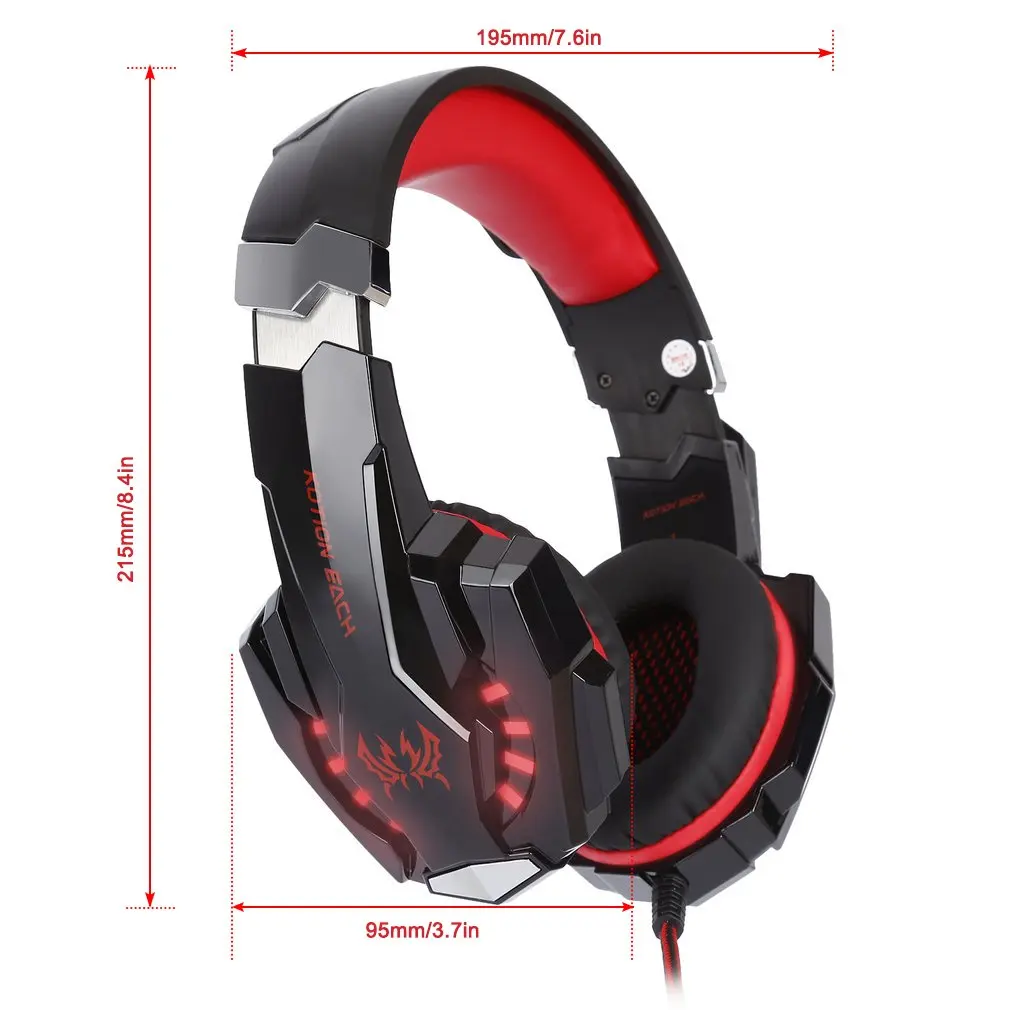 G9000 ӿ   ̾ 3.5mm  (ũ ) PS4 G9000  Ʈ º ޴ ȭ  LED Ʈ ̾