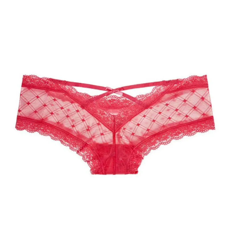 Tranaparent Lace Yoga Shorts Women Low-waist Thongs Underwear Sexy Compression Shorts Women Seamless Traiangle Panties