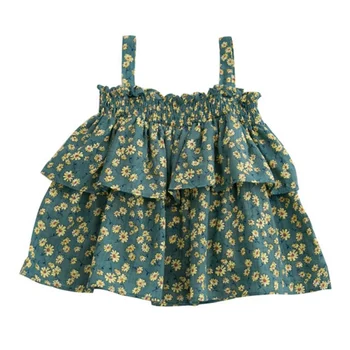 

Girl Summer Beach Dress Children Clothes Halter Neck Sleeveless Casual Tank Outfit Sundress Dresses