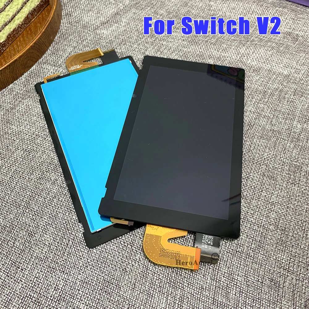 

HOT V1 V2 Lcd Display+Touch Screen Full Screen Assembly Digitizer Replacement For Nintendo Switch NS Console Panel Repair Parts