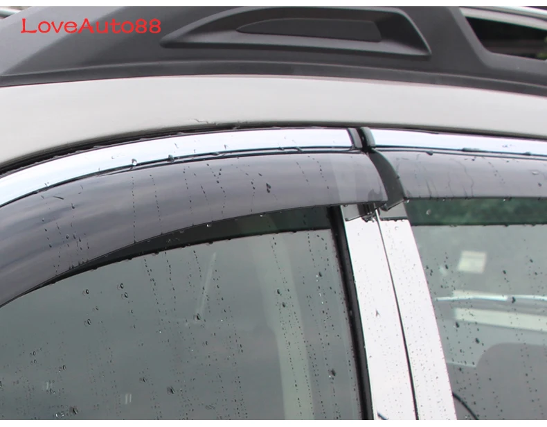 Козырек для окон автомобиля, защита от дождя, защита от солнца, боковая накладка на окна, авто аксессуары для Skoda Octavia A7
