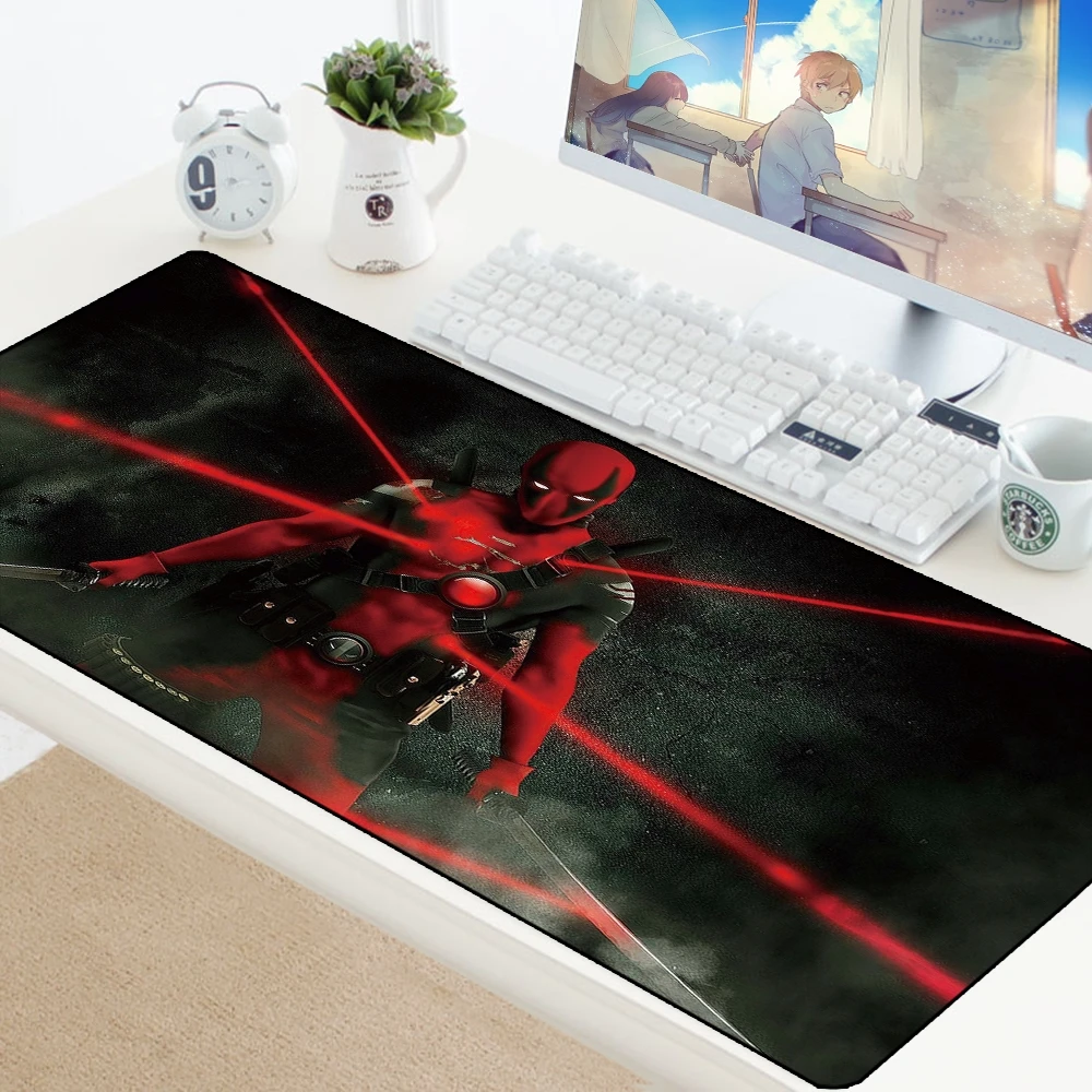 Deadpool высокоскоростной коврик для мыши Большой xl игровой коврик для мыши Lockedge коврик для мыши Клавиатура коврик для мыши большая мышь компьютерные игровые коврики 700x300