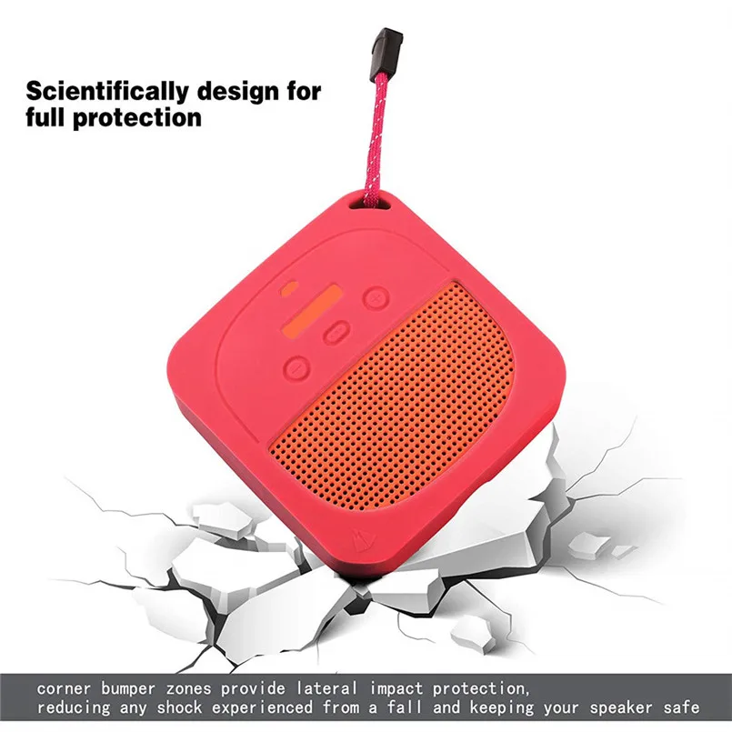 Портативный защитный чехол для Bo-se SoundLink Micro динамик Bluetooth мягкий силиконовый ударопрочный гелевый контейнер 40AUG27