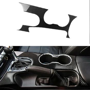 

Carbon Fiber Control Gear Shift Box Panel Cover Decor Sticker Trim Fit For Ford Mustang 2015 2016 2017 2018 2019 Car Interior