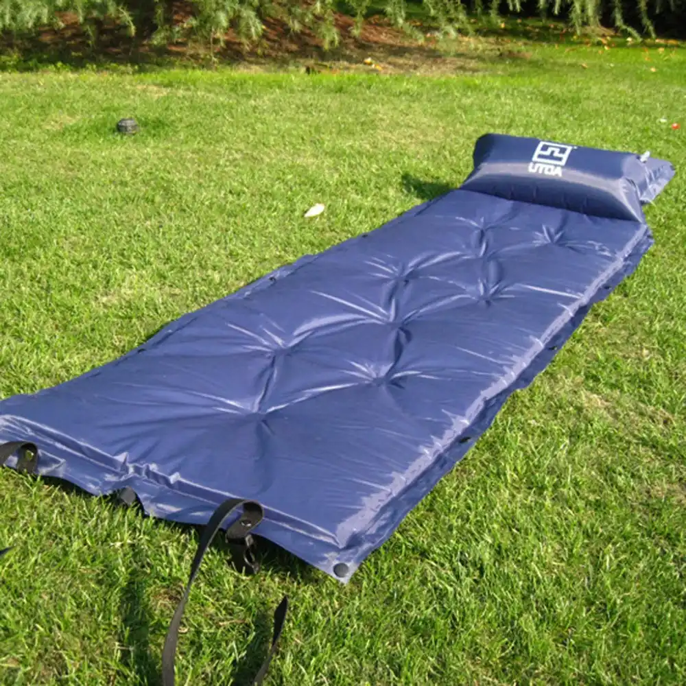Otomatis Inflatable Bantal Kasur Camping Mat Inflatable Sleeping Pad Dengan Bantal Tidur Bag Air Bed Sofa Beach Mat Berkemah Tikar Aliexpress