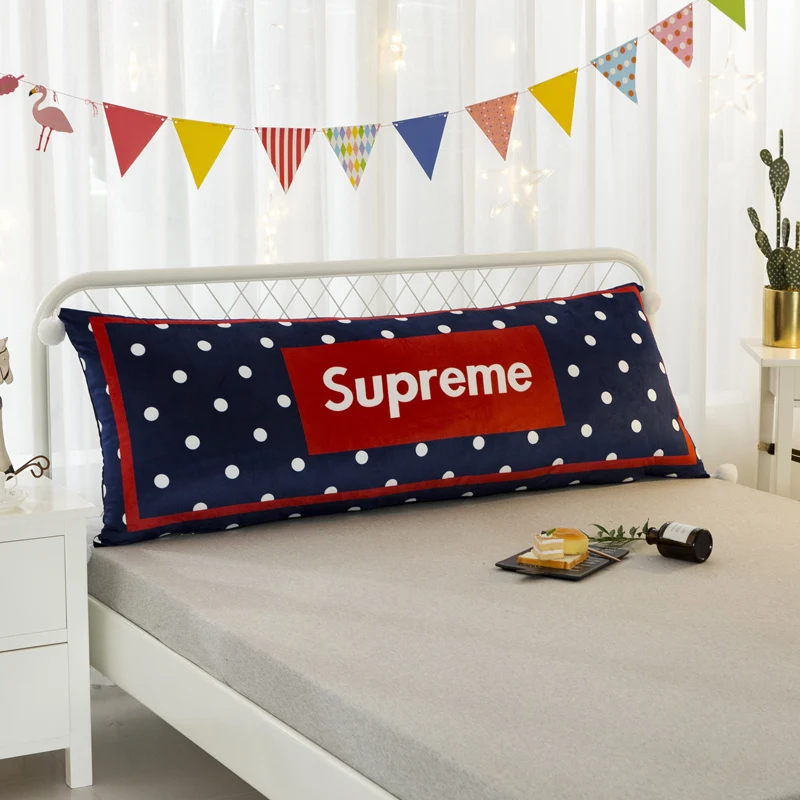 Custom Made Cartoon Bedside Cute Girl Cushion Flannel Children Back-to-back Crystal VELVET SOFA Tatami Bed Pillow - Цвет: Z15