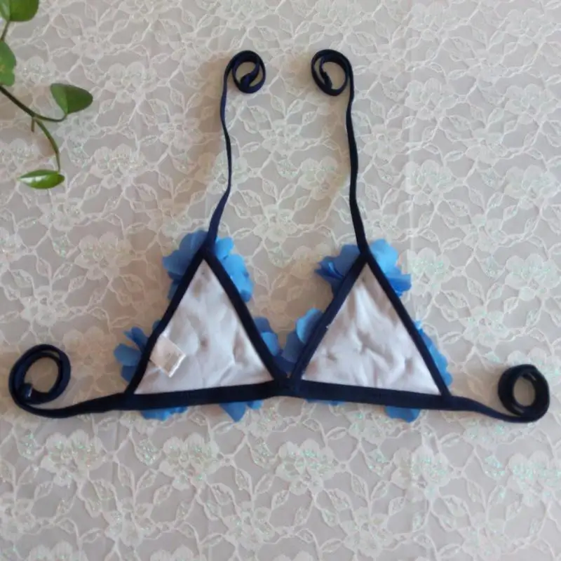 

Girls Stereo Flower Baby Swimsuit Skirt Split Type Bikini Swimsuit Children Hot Springs Swimwear