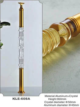 

Freeshipping AMS-608AC Acrylic PMMA Royal Indoor Decorative Modern Luxury Column Pole Pillar Baluster Post for Tube Stair