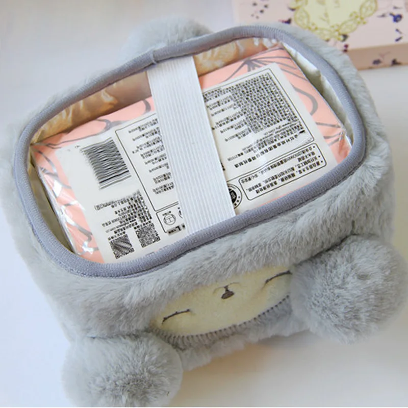 Горячее предложение плюшевый мультфильм овец Tissue Box Обложка автомобиль гостиная спальня чучела коробка ткани держатель L99