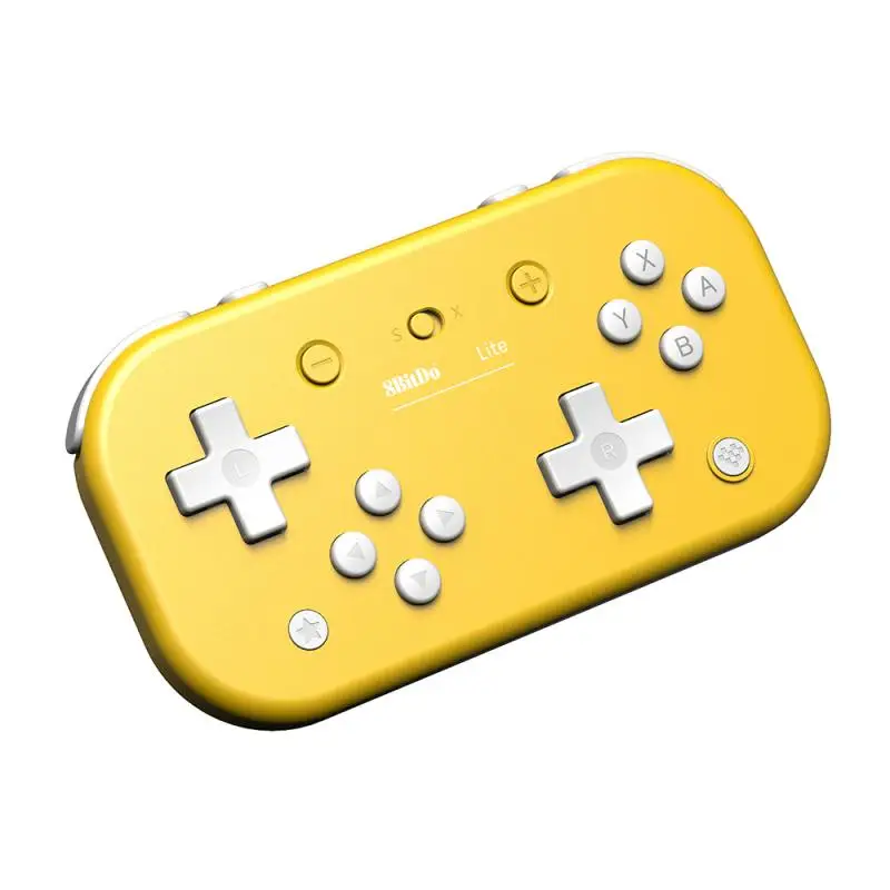 8BitDo Lite геймпад ультра-портативный Смарт Bluetooth контроллер подходит для nintendo Switch/nintendo Switch Lite консоли - Цвет: Цвет: желтый
