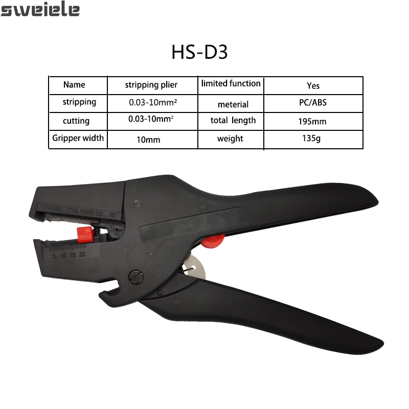 Multifunctional Automatic Wire Stripper  Cable Cutting Crimping  Terminal 0.2-6.0mm² Professional Electrician  Wire Tool woodworking plane Hand Tools