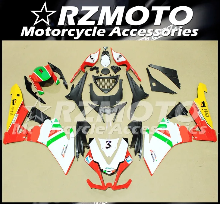 ABS мотоцикл обтекатель комплект для APRILIA RSV4 1000 2010- год кузов литьевая форма Магазин № 1915