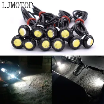 

12V Eagle Eye LED 18mm Hawkeye DRL Daytime Running Light Signal Bulb For Honda MSX 125 CB650R CB125R XADV X ADV 750 X11 ST1300