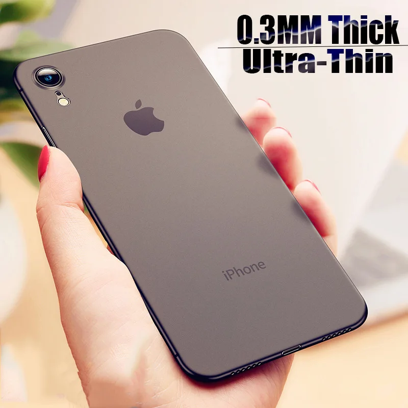 0 26 мм ультра тонкий чехол для телефона IPhone 7 6 6s 8 Plus противоударный X XS Max XR Мягкий