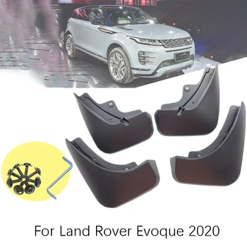 

For Land Rover Evoque 2020 Set of 4 car Front and Rear Splash Guard Mud Flaps mudguards fender car Accessories