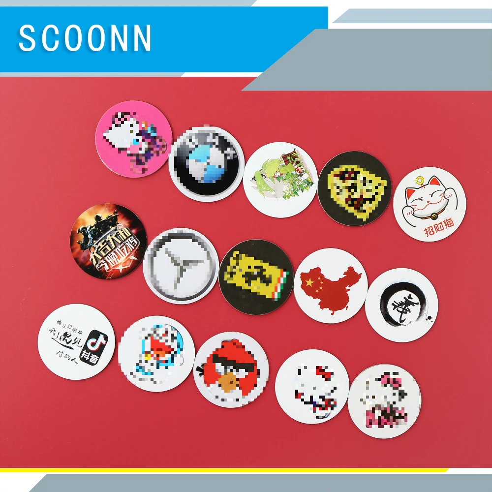 

NFC Sticker UID IC Badge Changeable Smart Keyfobs Key Tags Card for 1K S50 RFID 13.56MHz ISO14443A Block 0 Sector Writable