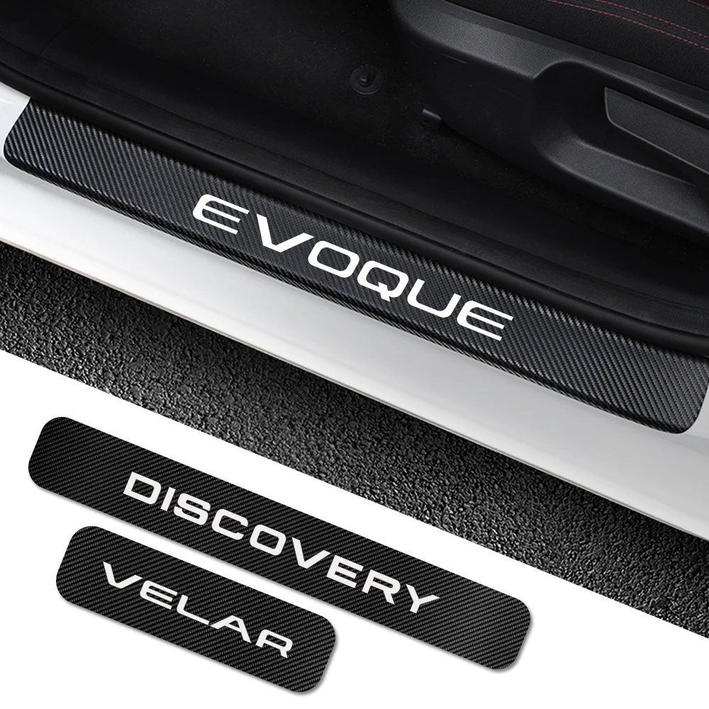 Наклейки на пороги автомобиля Land Rover Discovery 3 4 2 Freelander 1 Evoque Velar аксессуары для