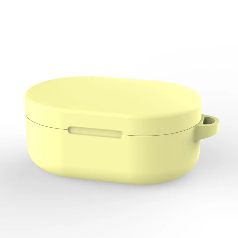 Для Xiaomi Airdots силиконовый чехол защитный чехол TWS Bluetooth наушники Молодежная гарнитура - Цвет: Yellow