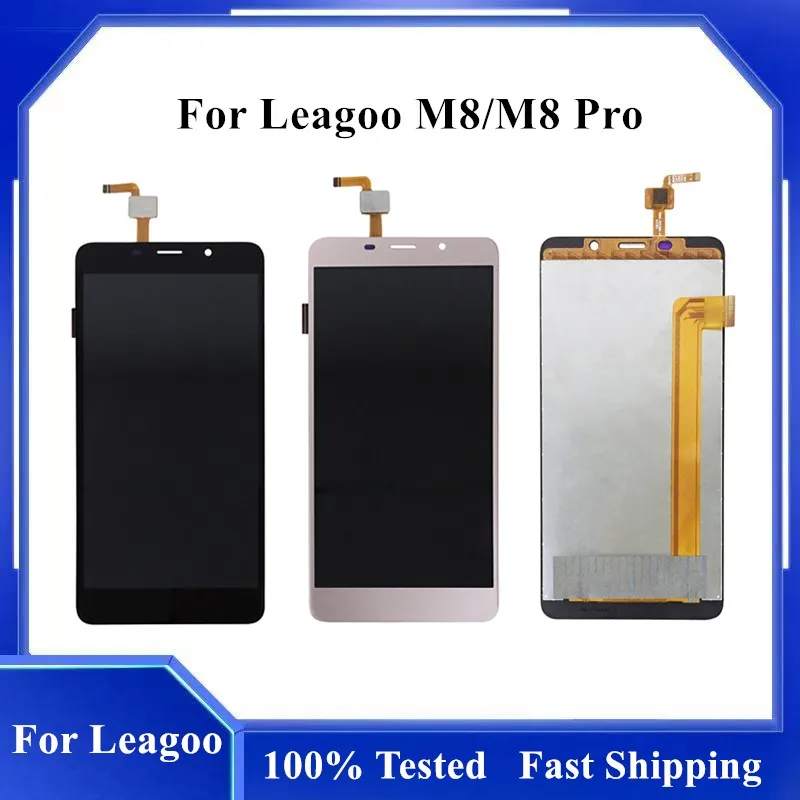 Высококачественный ЖК-дисплей 5 7 дюйма для Leagoo M8 Pro и сенсорный экран стекло