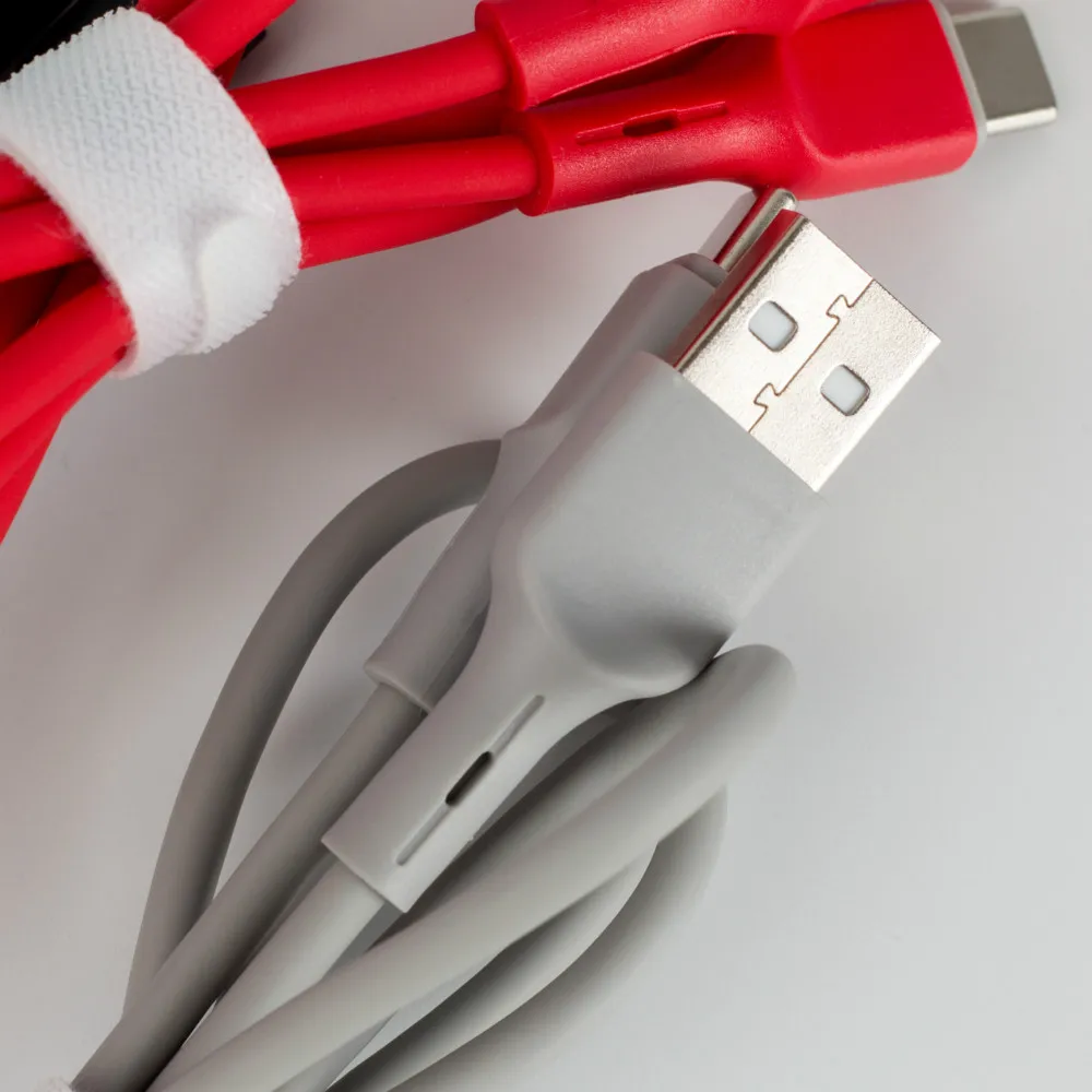 Антифриз жидкий силиконовый USB кабель для передачи данных приятный на ощупь