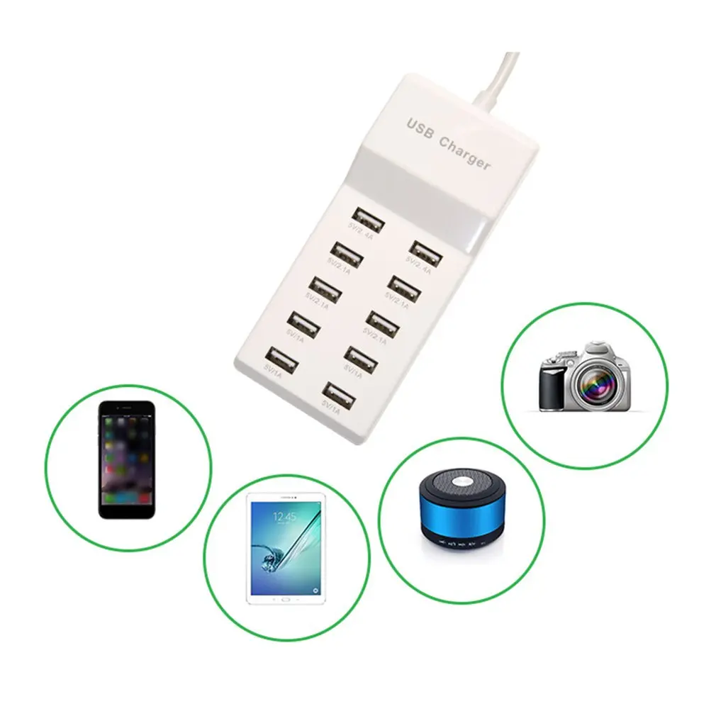 

universal 8 ports /10 port smart USB charger Led display multiple wall adapter HUB adapter socket for phone tablet PC camera