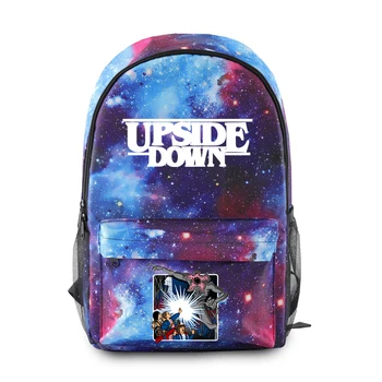

New Kpop Backpack Stranger Things For School Teenagers Girls Student Waterproof Canvas Bags Kpop Travel Backbag