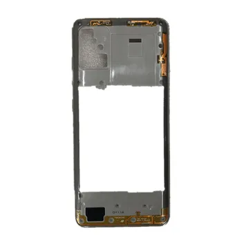 

A51 For Samsung Galaxy A51 Middle Frame Plate Housing Board LCD Support Mid Faceplate Bezel Replace Repair Spare Part
