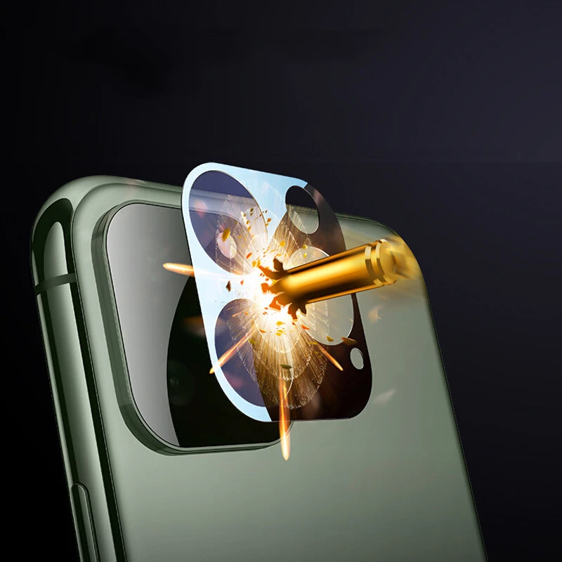 Полная крышка объектива задней камеры для iPhone 11 Pro стекло титанового сплава закаленное стекло для iPhone 11 11 Pro Max Взрывозащищенная пленка