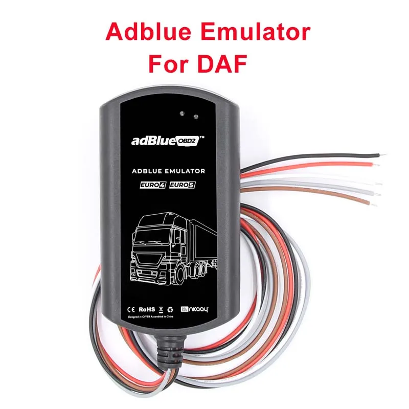 Adblue Эмулятор 9 в 1 для Cummins OBD2 грузовиков диагностический инструмент AdBlue Эмулятор системы коробка 9в1 Adblue 7 в 1 - Цвет: Adblue for DAF